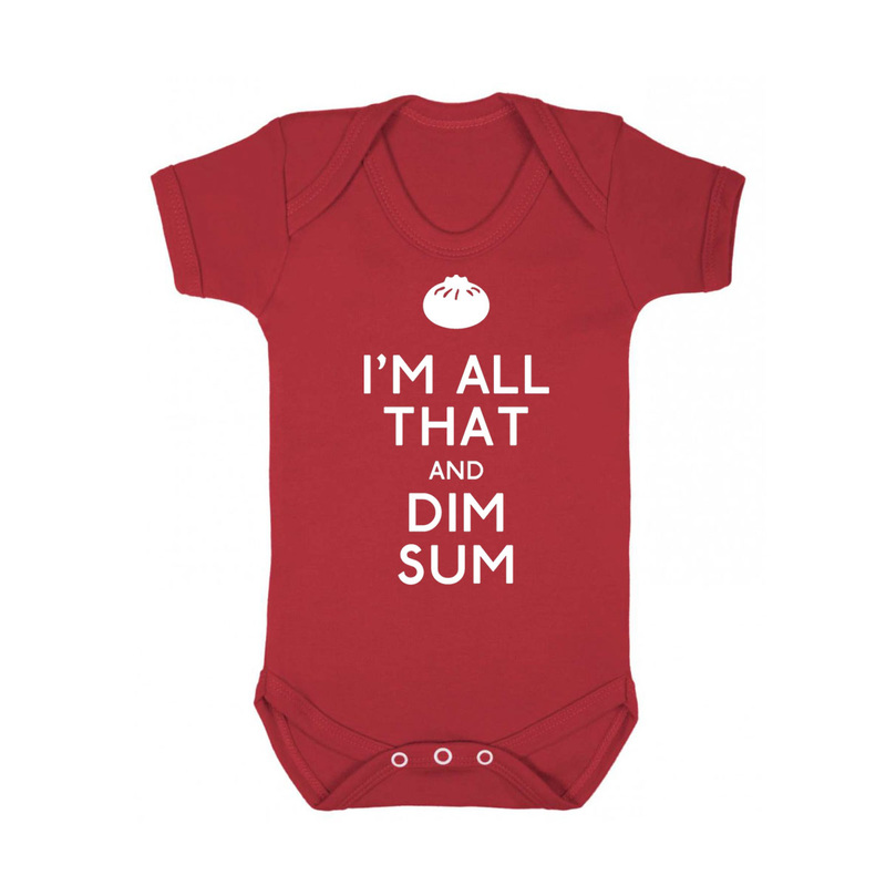 I'm All that and dim sum onesie